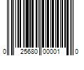 Barcode Image for UPC code 025680000010