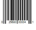 Barcode Image for UPC code 025680000041