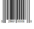 Barcode Image for UPC code 025681000088