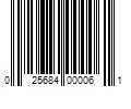 Barcode Image for UPC code 025684000061