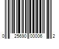 Barcode Image for UPC code 025690000062