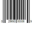 Barcode Image for UPC code 025693000069