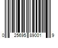 Barcode Image for UPC code 025695890019. Product Name: Macy's Lauren Ralph Lauren Logo Density Collection Pillow, Standard/Queen - White