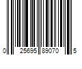 Barcode Image for UPC code 025695890705