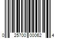 Barcode Image for UPC code 025700000624