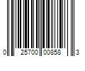 Barcode Image for UPC code 025700008583