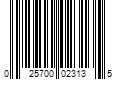 Barcode Image for UPC code 025700023135