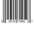 Barcode Image for UPC code 025700709527