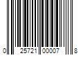 Barcode Image for UPC code 025721000078