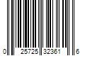 Barcode Image for UPC code 025725323616