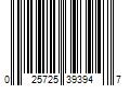 Barcode Image for UPC code 025725393947