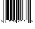 Barcode Image for UPC code 025725425150