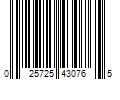 Barcode Image for UPC code 025725430765