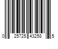 Barcode Image for UPC code 025725432585