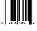 Barcode Image for UPC code 025725436972