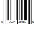 Barcode Image for UPC code 025725443468