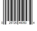 Barcode Image for UPC code 025725450534