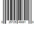 Barcode Image for UPC code 025725498918