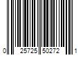 Barcode Image for UPC code 025725502721