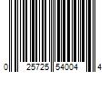 Barcode Image for UPC code 025725540044