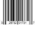 Barcode Image for UPC code 025732017317