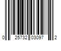 Barcode Image for UPC code 025732030972