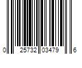 Barcode Image for UPC code 025732034796