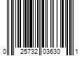 Barcode Image for UPC code 025732036301