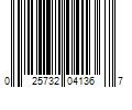 Barcode Image for UPC code 025732041367