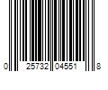 Barcode Image for UPC code 025732045518