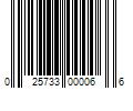 Barcode Image for UPC code 025733000066