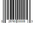 Barcode Image for UPC code 025760000053