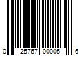 Barcode Image for UPC code 025767000056