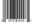 Barcode Image for UPC code 025787000081