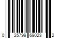 Barcode Image for UPC code 025799690232