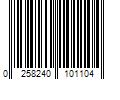 Barcode Image for UPC code 02582401011062