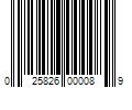 Barcode Image for UPC code 025826000089