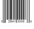 Barcode Image for UPC code 025841000088