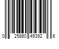 Barcode Image for UPC code 025860453926