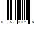 Barcode Image for UPC code 025870000028