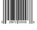 Barcode Image for UPC code 025872000088