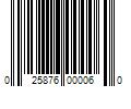 Barcode Image for UPC code 025876000060