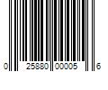 Barcode Image for UPC code 025880000056