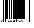 Barcode Image for UPC code 025883000077