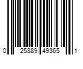 Barcode Image for UPC code 025889493651