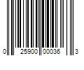 Barcode Image for UPC code 025900000363