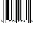 Barcode Image for UPC code 025900227340