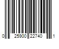 Barcode Image for UPC code 025900227401