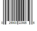 Barcode Image for UPC code 025900229856