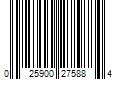 Barcode Image for UPC code 025900275884